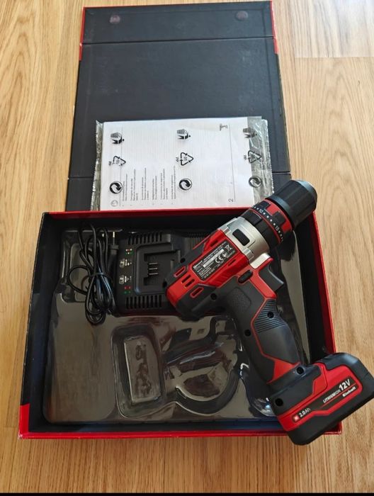 Einhell TE-CD 12/1 Li-i Aparafusadora 1 Baterias Carregador