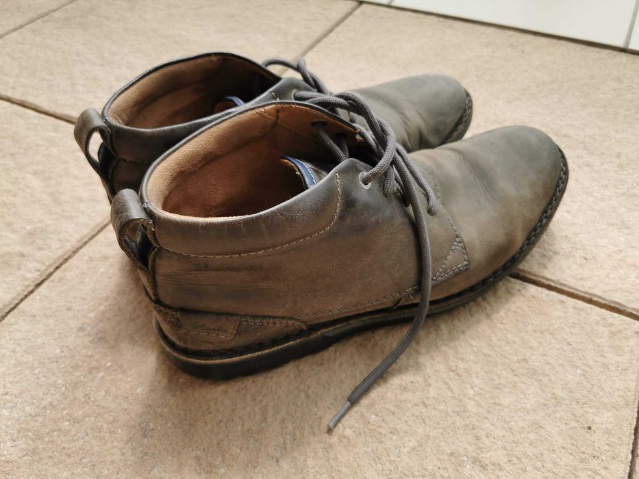 Buty Clarks półbuty pantofle 44 44,5 45 + drugie gratis