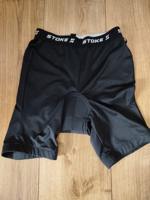 Majtki rowerowe z wkładką