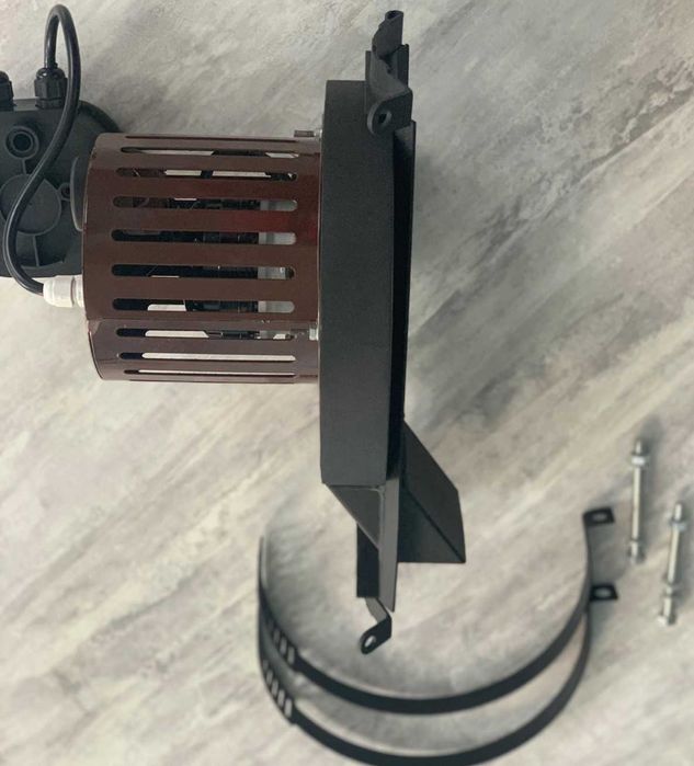 Инжекционный дымосос накладной  высокотемпературный вентилятор