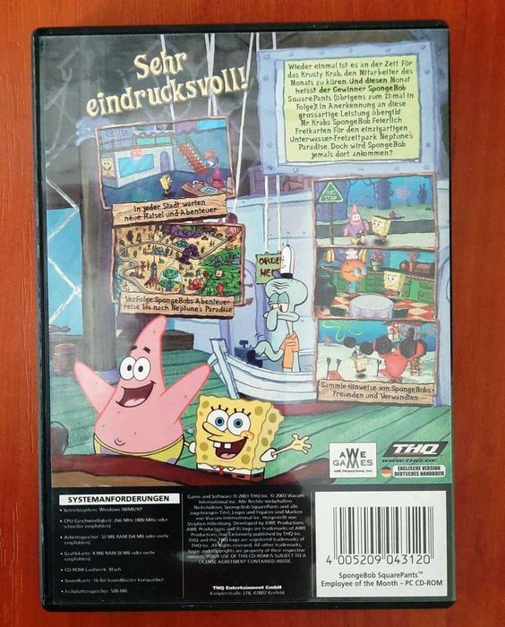 Gra na PC – SpongeBob Kanciastoporty, Pracownik miesiąca
