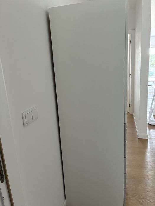 Roupeiro IKEA SMÅSTAD — Branco/Cinzento