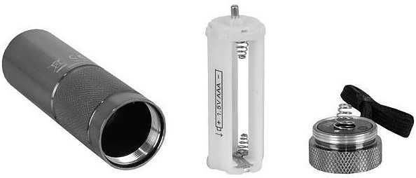 Фонарик ENERGIZER 1LED CREE Metal light 50 Люмен_3AAA (без батареек)