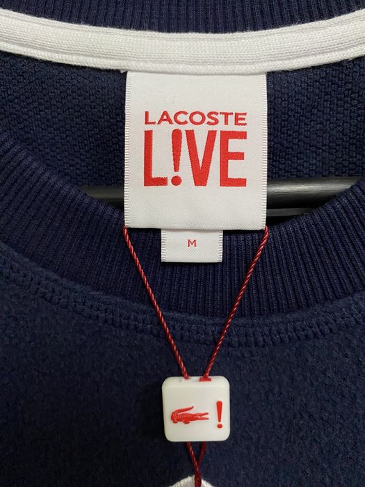 Bluza Polarowa Lacoste Diamond Unisex M Nowa