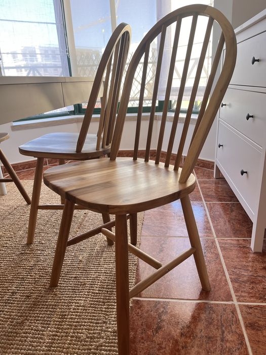 TONSTAD Dining Table (€195) & SKOGSTA Chairs (€40x4) Looking for a New Home - as NEW
