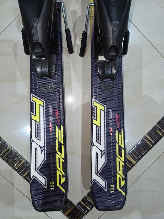 Komplet narty FISCHER RC4 RACE 130CM+buty 25,5CM rozm.40