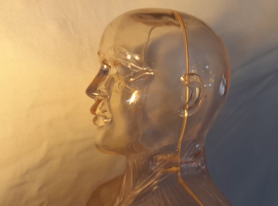 Homem de Plástico, figura com 41cm altura.