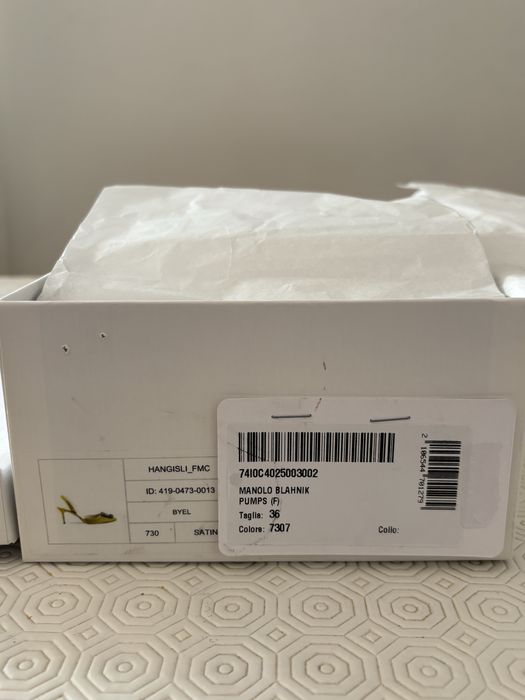 Manolo Blahnik sapatos salto