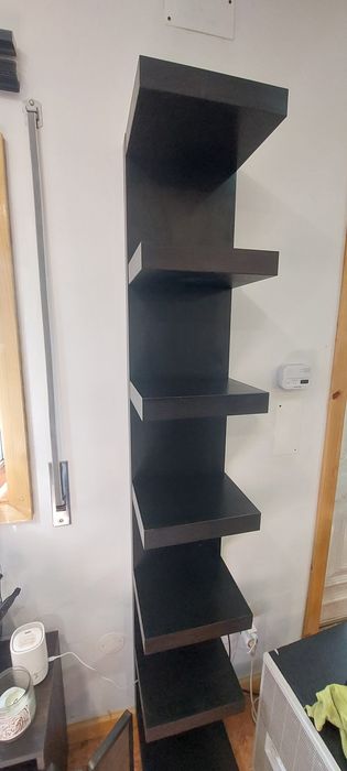 Estante Lack Ikea preta