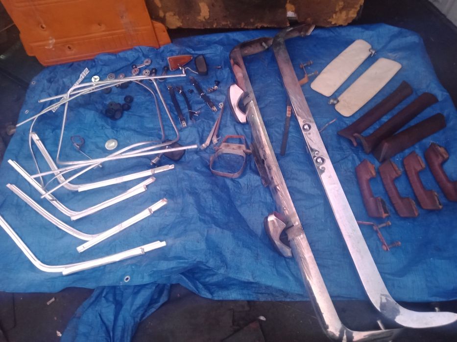 Хром оконтовка на МОСКВИЧ пр-во СССР