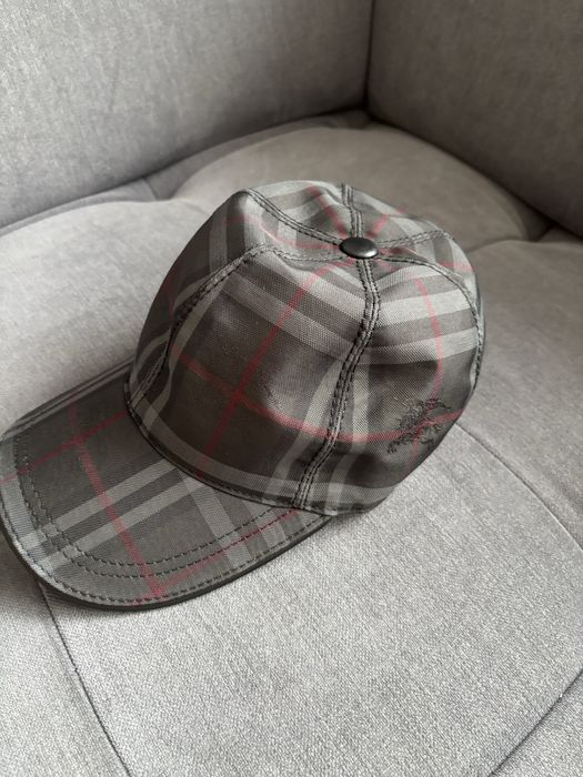 Czapka burberry czarna