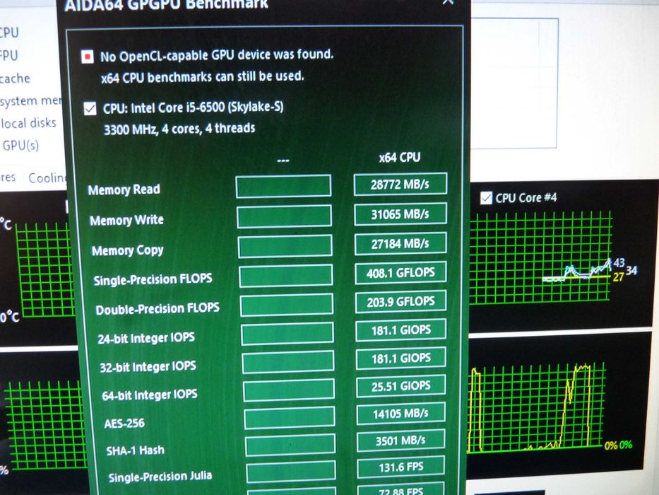 Intel® Core™ i5-6400 (2,7-3,3GHz), i5-6500, i5-6600