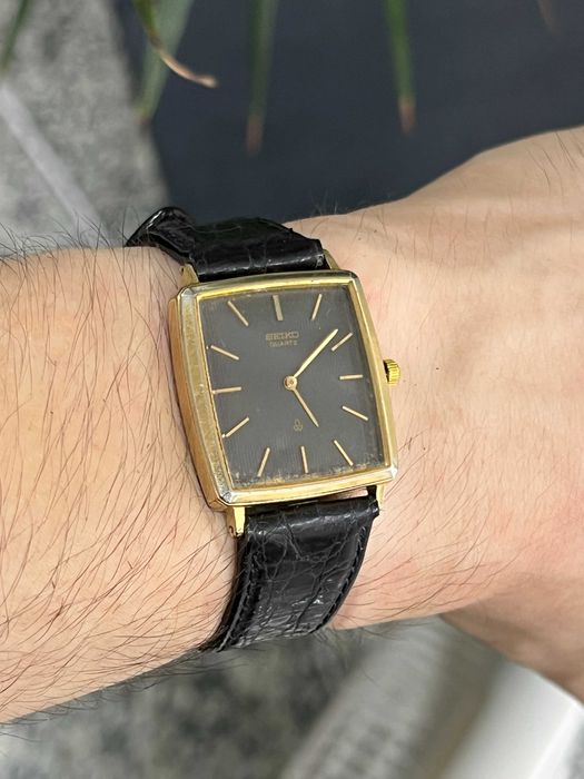 Seiko Tank Gold Vintage