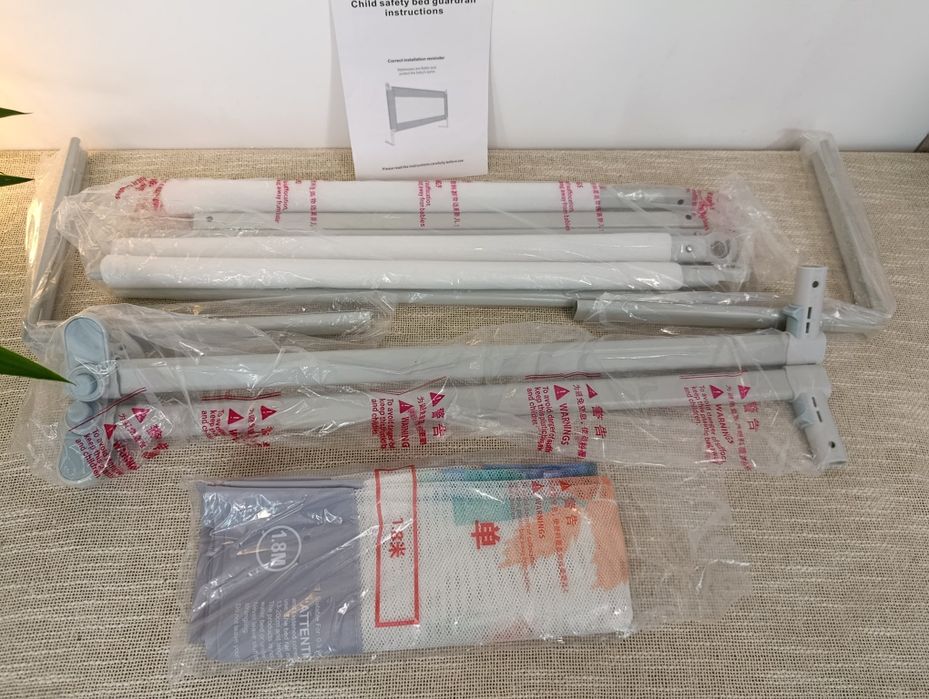 Barierka bezpieczeństwa do łóżka dla dzieci