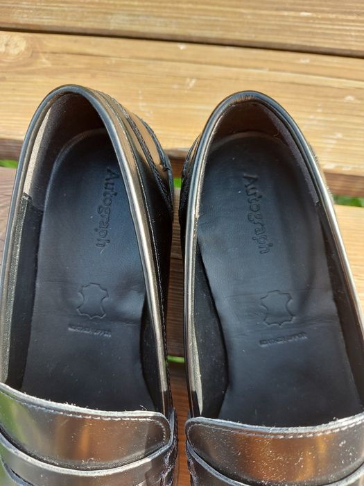 Buty/półbuty/ lofersy/ mokasyny czarne rozmiar 36