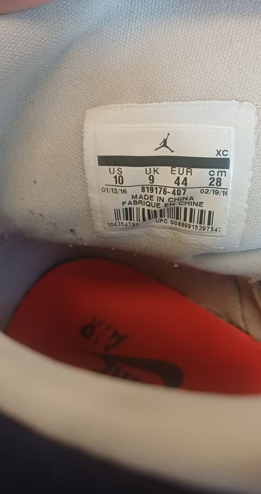 Nike Air Jordan 1 Retro High Nouveau r.44 (28 cm) realnie 43,5