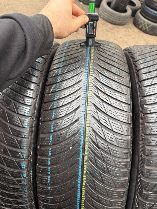 Шины бу 225 60 R 18 Michelin pilot alpin 5 suv зима комплект