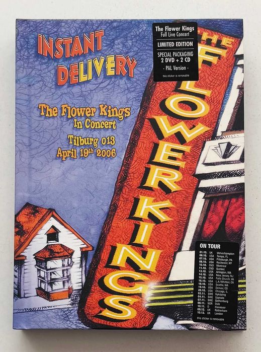 2DVDs+2CDs_The Flower Kings, Instant DeLIVEry.
