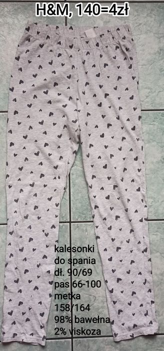 Kalesonki dziewczęce hm,serduszka.