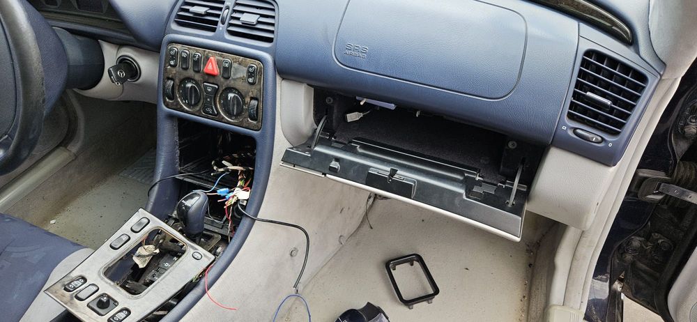 MERCEDES-BENZ CLK 200 W208 LIFT 2.0 KOMPRESSOR 99-02 - WYBIERAK ZMIANY BIEGÓW LEWAREK AUTOMAT