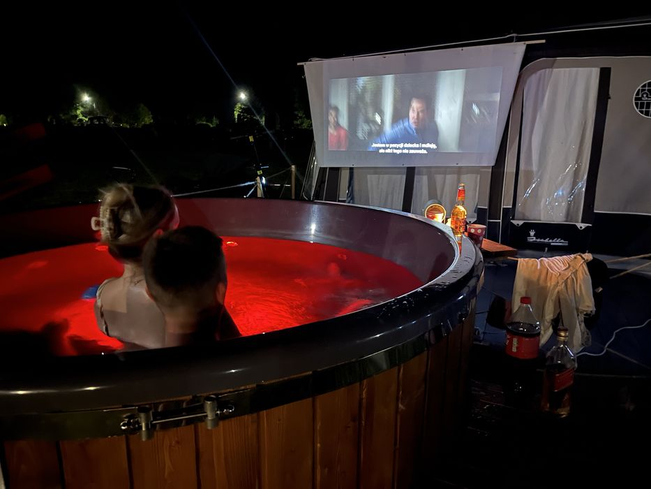 NOWA Mobilna bania, mobilne jacuzzi, balia Siedlce - wynajem jacuzzi