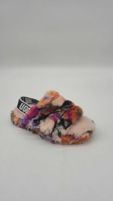 Дитячі хутряні капці босоніжки UGG K Fluff Yeah Slide
