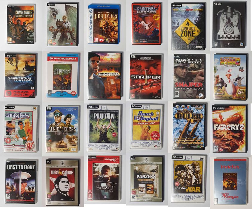 Stare Gry PC - różne tytuły