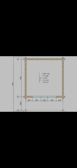 Продаю дерев'яну конструкцію зруб
