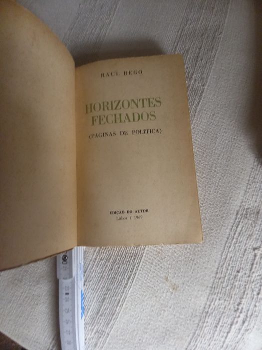 Raul Rego Horizontes Fechados edição de autor