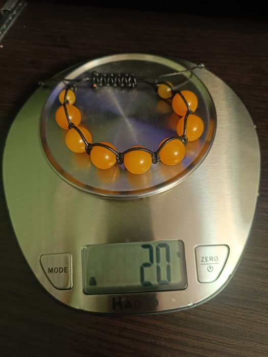 Браслет,бурштин прес