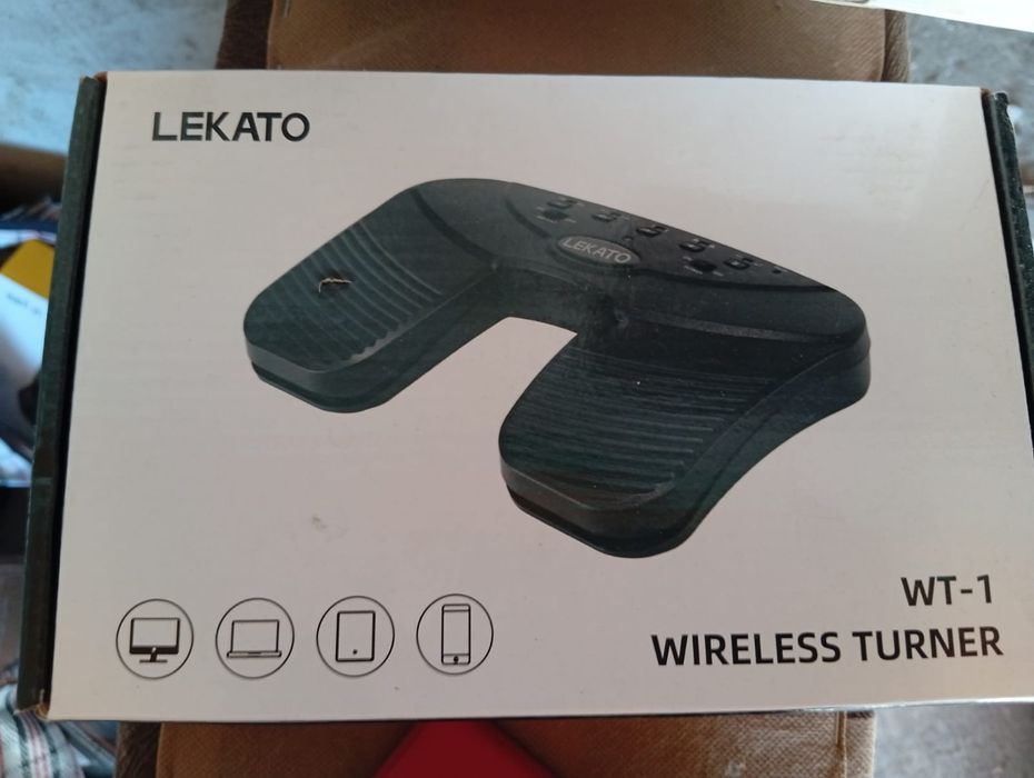 беспроводная педаль-переключатель страниц LEKATO WT-1.