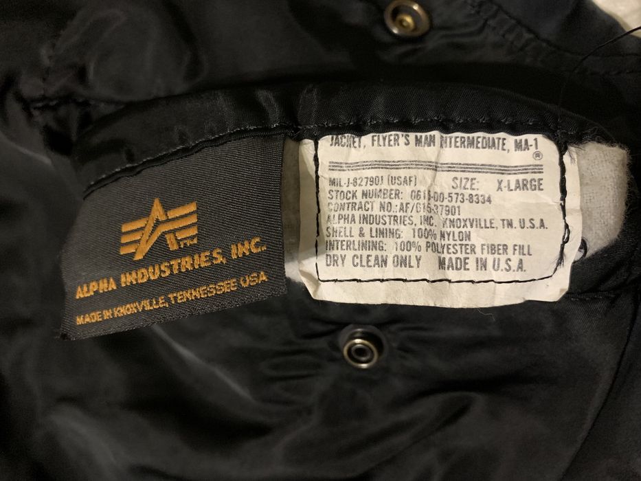 Alpha Industries bomber