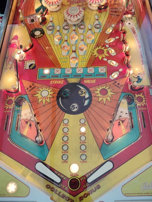 Fliper Pinball - Strikes and Spares