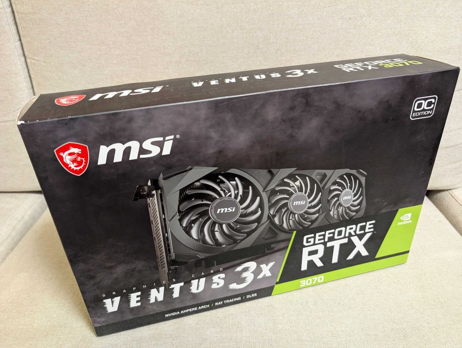 Відеокарта MSI GeForce RTX 3070 3X 8G