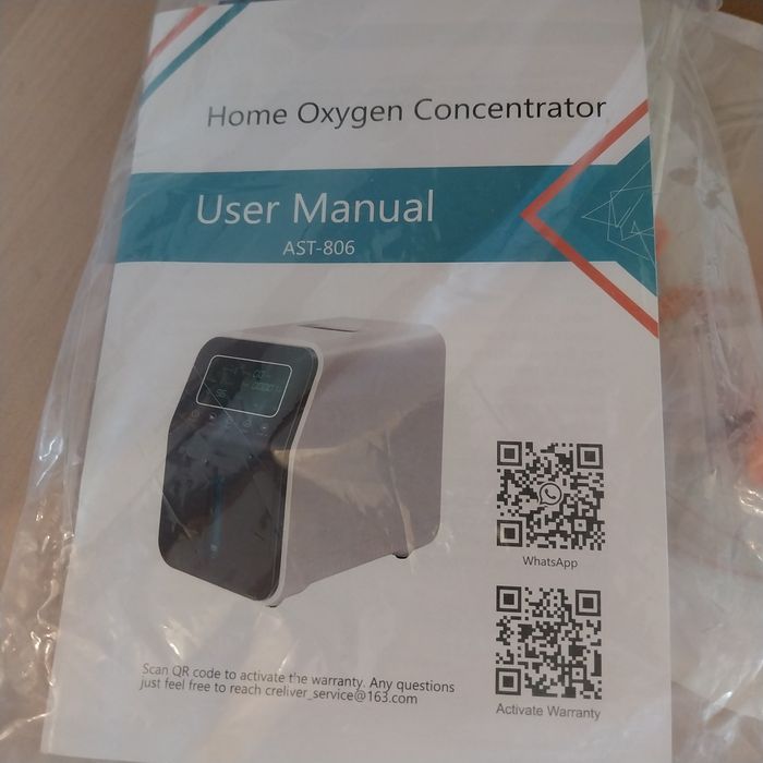 Koncentrator tlenu z nebulizatorem 2w1 + PILOT – NOWY, stan fabryczny!