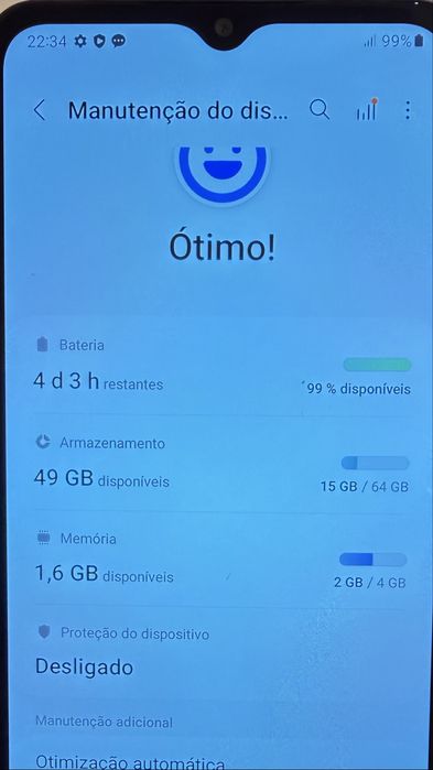 Samsung Galaxy A12 64GB – ótimo estado, desbloqueado