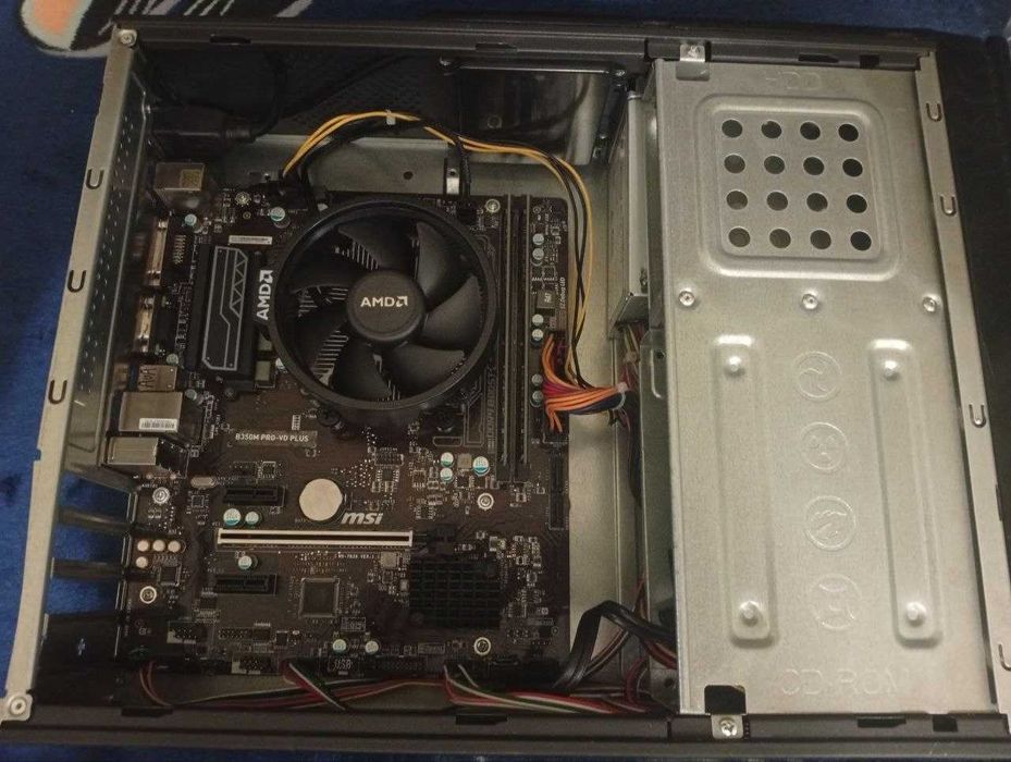 ПК AMD am4_r5_1400_MSI_b350_16gb_1050ti_БП_400W