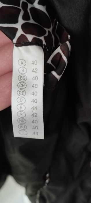Płaszcz puchowy 70% puchu c&a rozmiar L