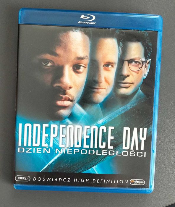 Sprzedam "Dzień Niepodległości" i "Wyścig z czasem" blu-ray wydanie pl, dźwięk i napisy pl