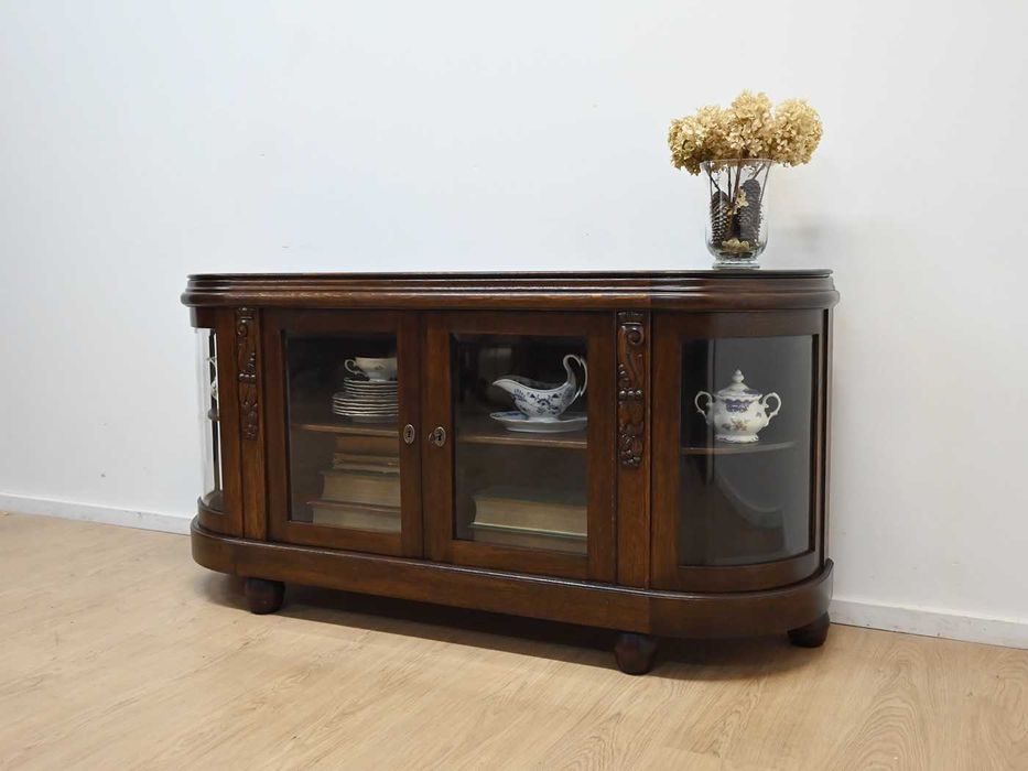 szafka tv niska oszklona 122205