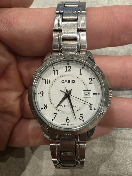 Casio LTP-V004D damski zegarek na bransolecie