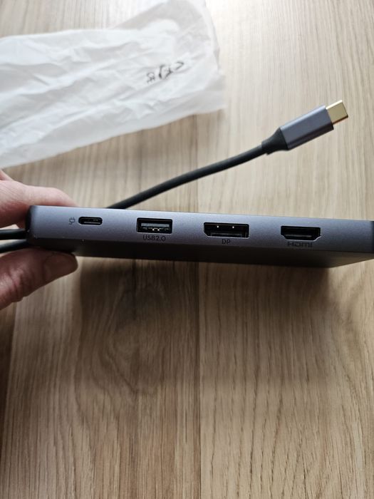 Adapter HUB USB-C MOKIN 12w1  4K HDMI | RJ45 | NOWY | MacBook / Dell / HP