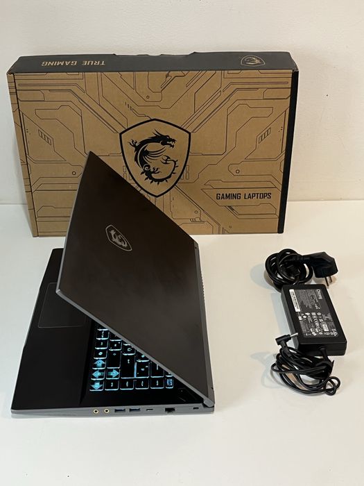 Portátil Gaming/Edição MSI Thin 15 | RTX 3050 | Upgrade 32GB RAM | Na Caixa