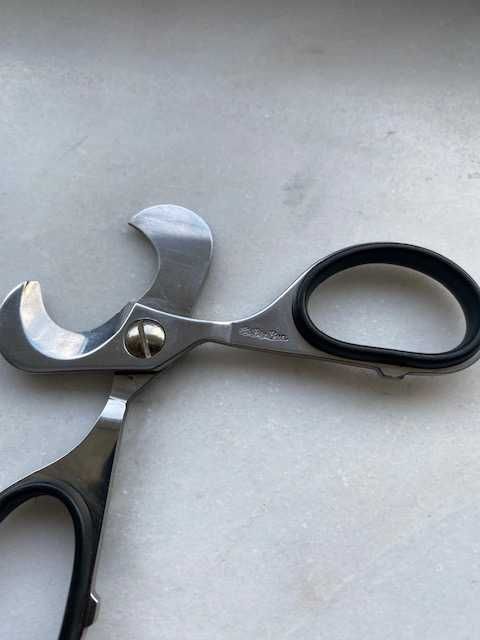 Tesoura corta charutos em aço inox, marca Big Ben