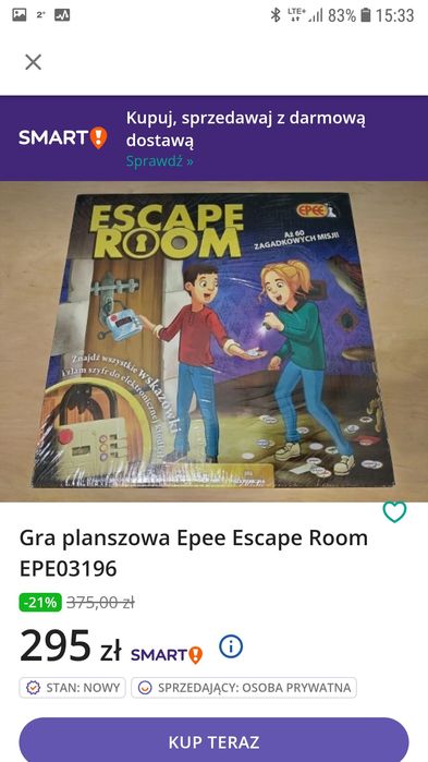 Gra Epee Escape Room
