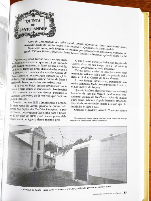 AMEIXOEIRA - Um Núcleo Histórico (NOVO)