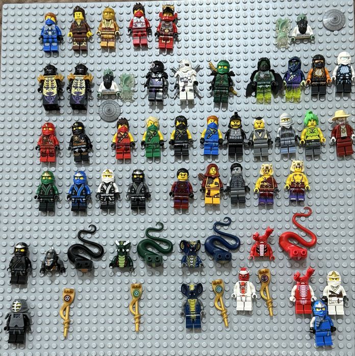Лего ниндзяго, lego ninjago, минифигурки лего