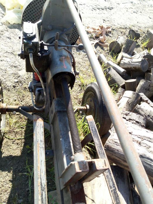 Łuparka do drewna, holzgas