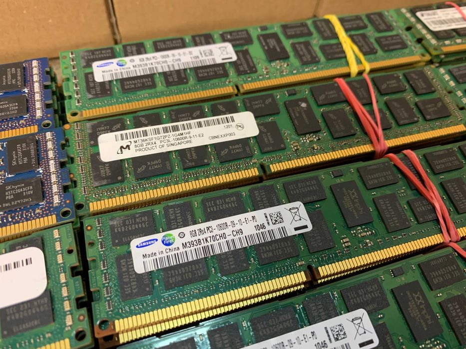 Серверна оперативна пам'ять | DDR3 8Gb 10600R 1333MHz ECC REG |Samsung