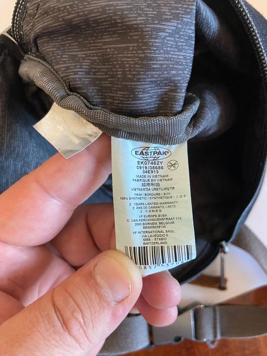 Оригінальна поясна сумка бананка Eastpak Springer Opgrade Black